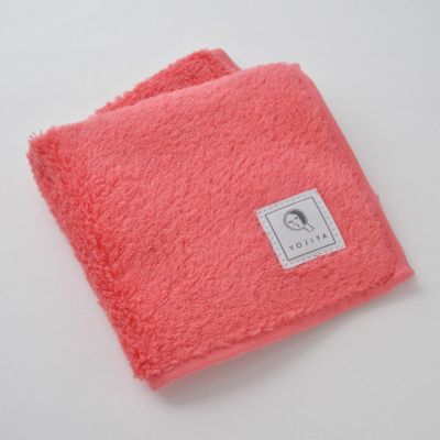 ふんわりタオルハンカチ レッド | よーじやオンラインショップ ふんわりタオルハンカチ レッド | よーじやオンラインショップ